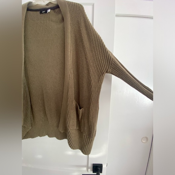 BDG green knit oversized cardigan - Picture 3 of 5
